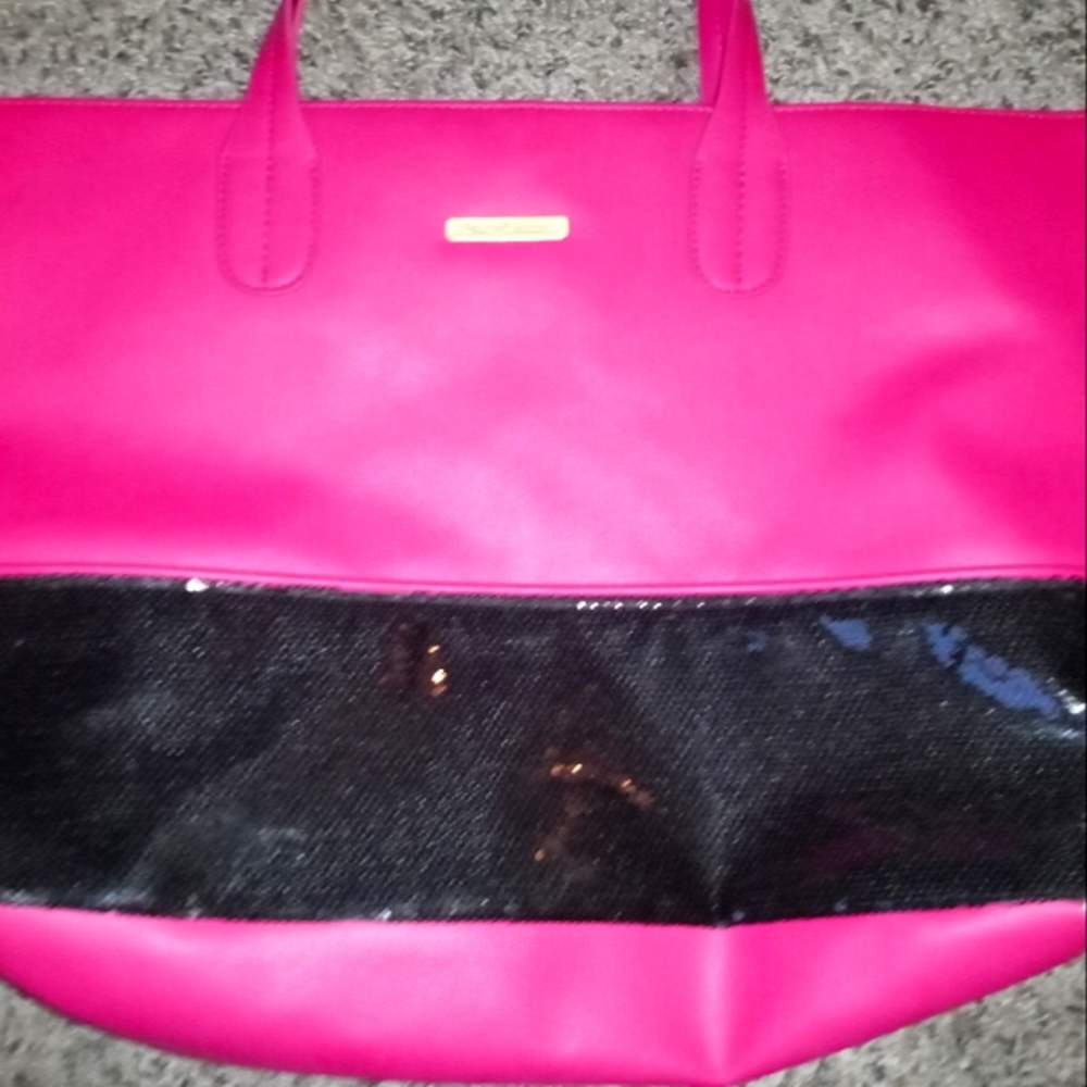 Pink handbag